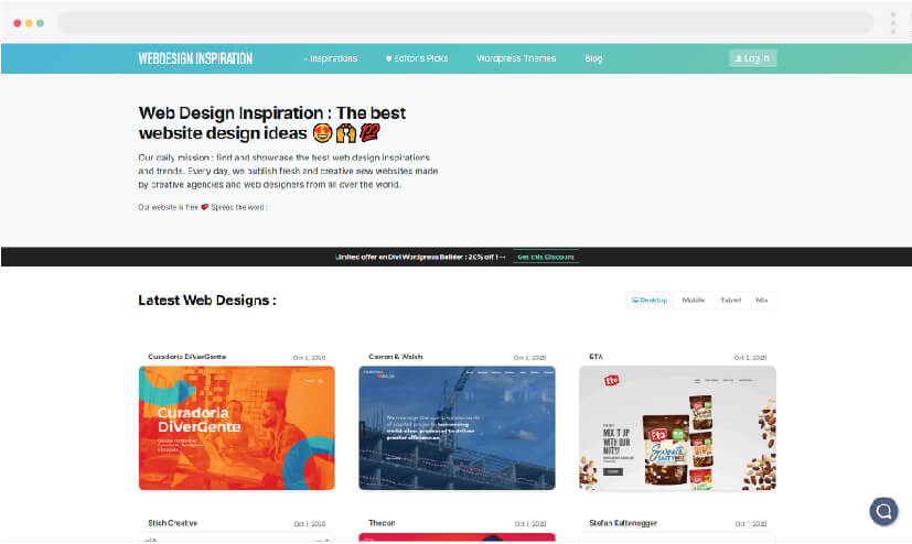 Web Design Inspiration