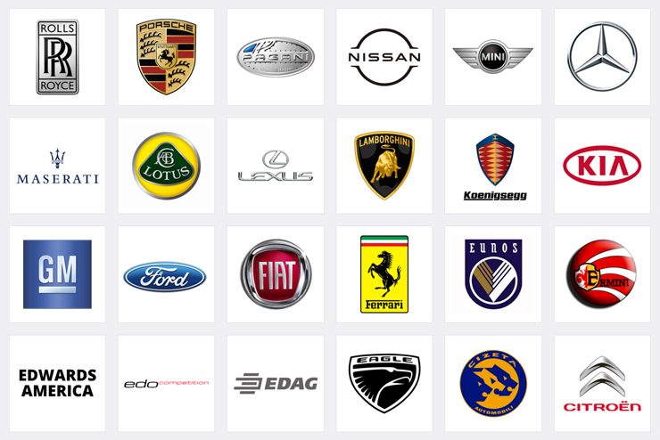 all logo car