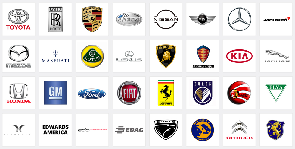 all logo car