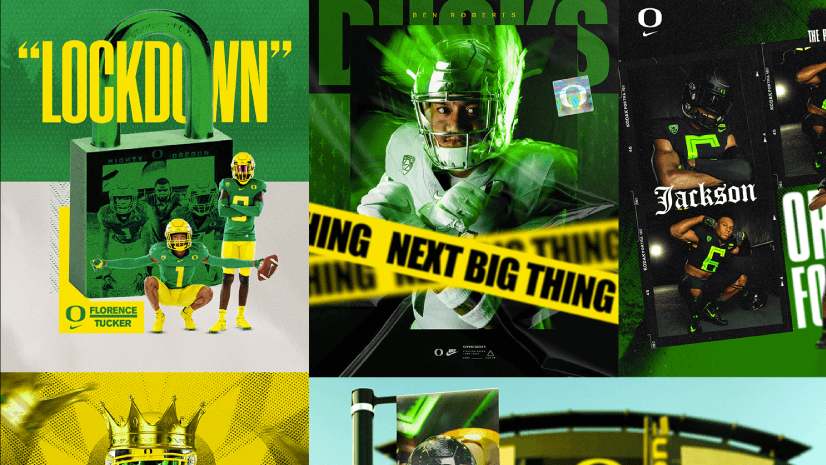 Color Combinations 2022 Green Yellow and White Oregon Football Recruiting