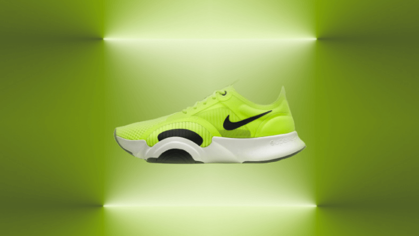 Product Design Black and Neon Nike