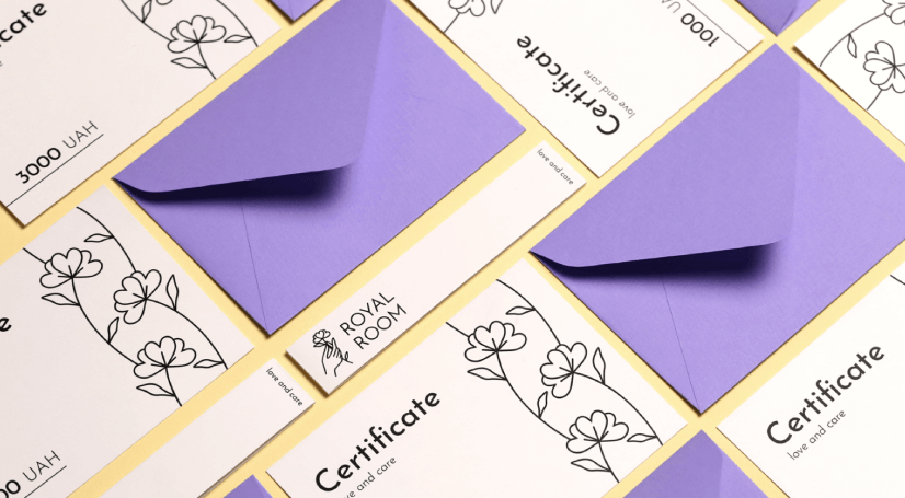 Very Peri Color of the Year Pantone 2022 Royal Room Branding Design by Anastasia Rafaliuk